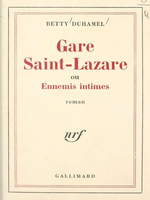 cover image of Gare Saint-Lazare